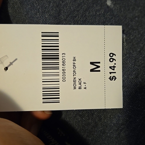 WOMEN'S MEDIUM OFF SHOULDER LONG SLEEVE CROP TOP FLORAL - Picture 8 of 8